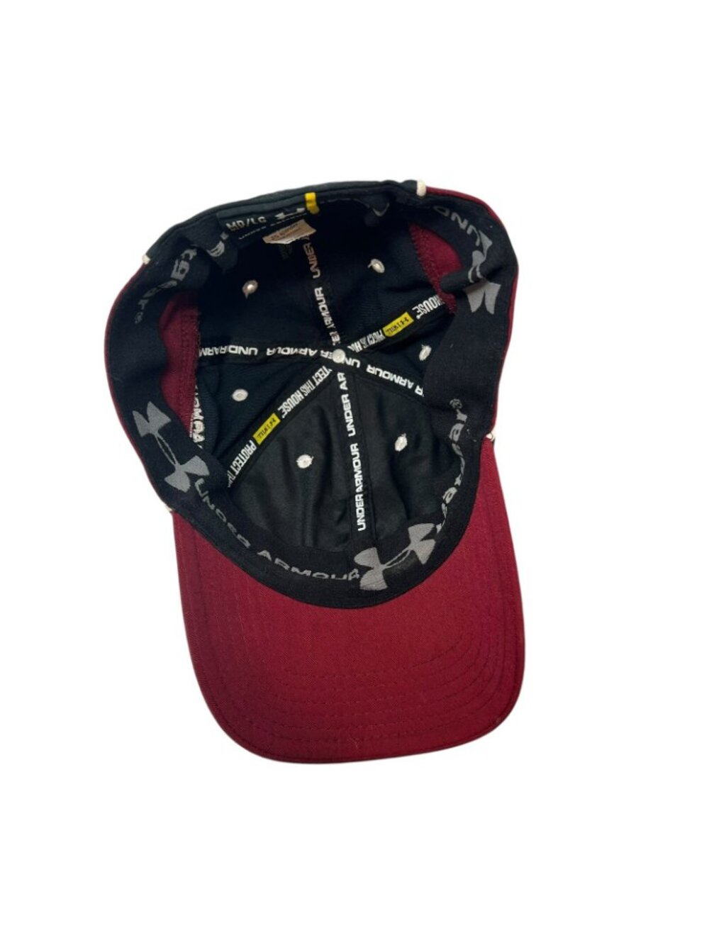 USC University of South Carolina Gamecocks Under Armour Fitted Hat Cap M/L Logo - Picture 7 of 9